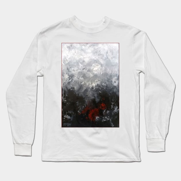 Black art Long Sleeve T-Shirt by TAMOH65